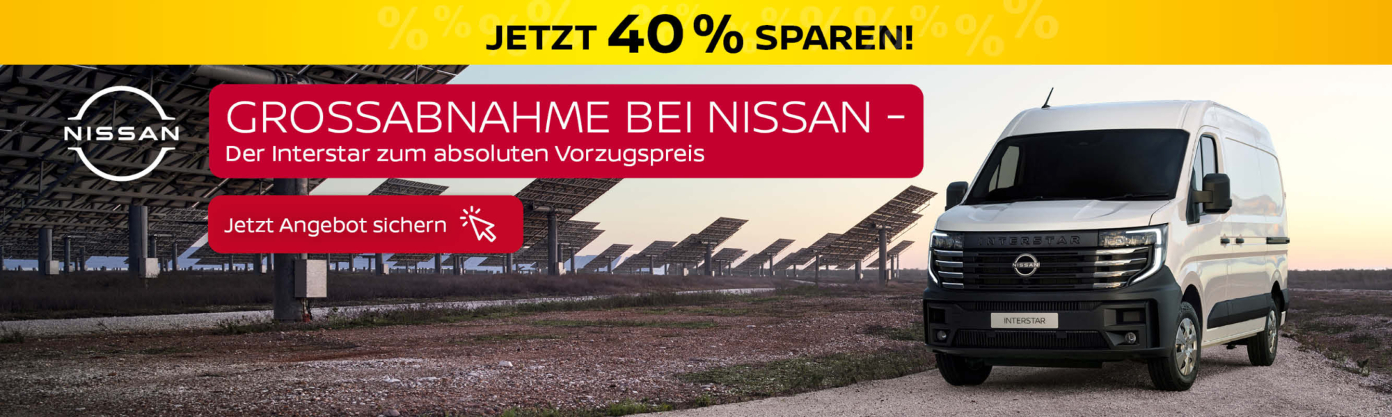 Nissan Großabnaheme Interstar Sparen Nissan Großabnaheme Interstar 40% Sparen